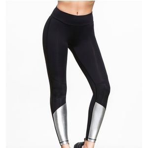 Alala blocked tight in brushstroke and silver